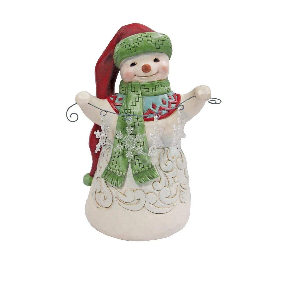 Snowman With Snowflake- Jim Shore