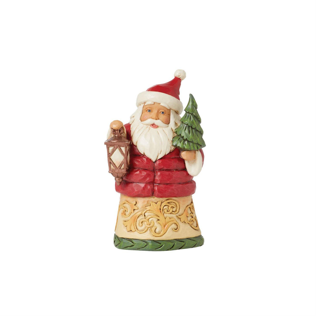 Jim Shore Heartwood Creek Mini Santa in Puffy Coat