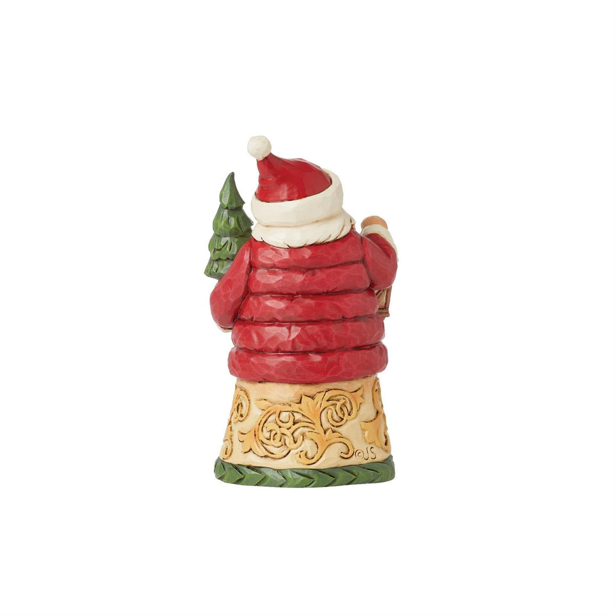 Jim Shore Heartwood Creek Mini Santa in Puffy Coat