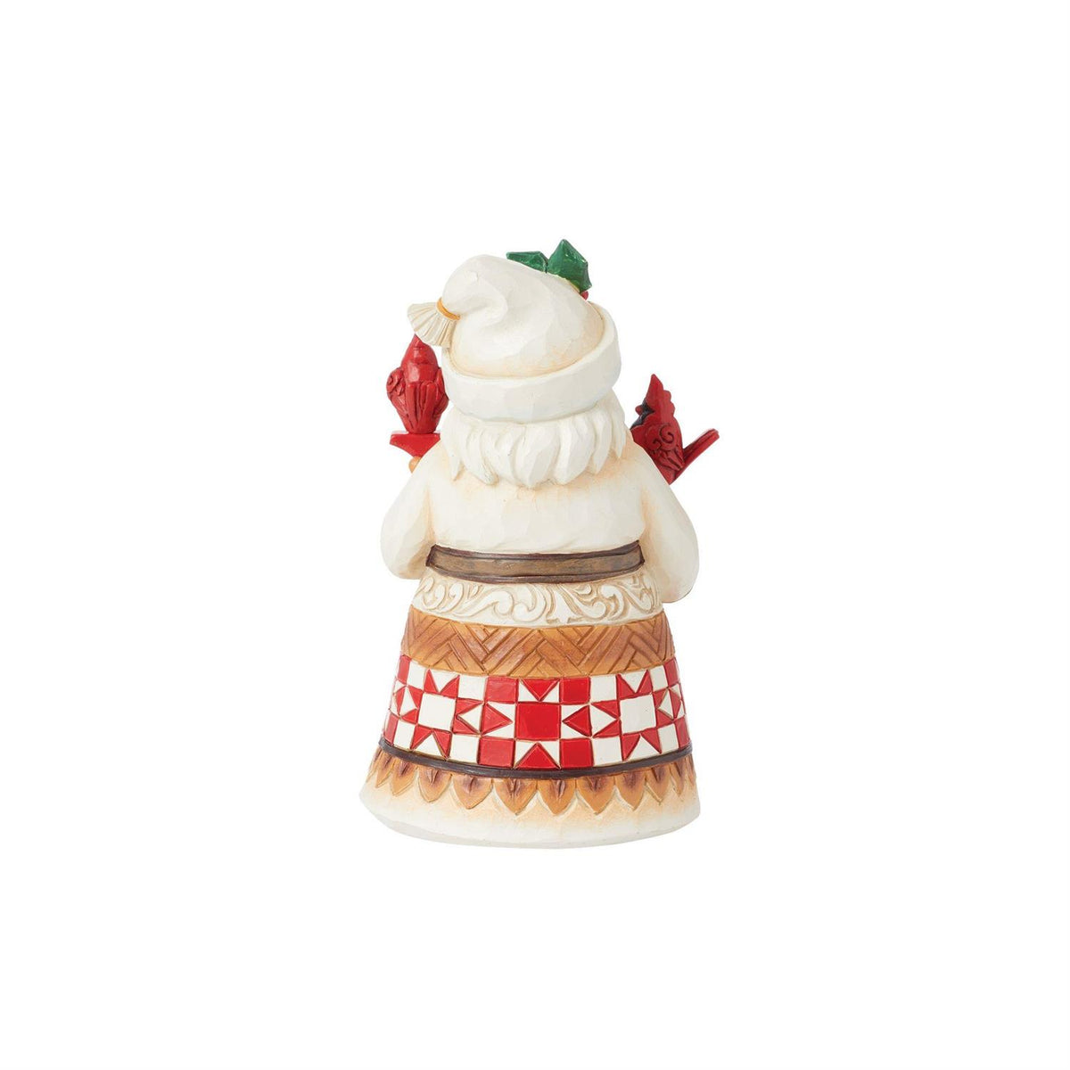 Jim Shore Heartwood Creek Pint Santa with JOY Sign Figurine