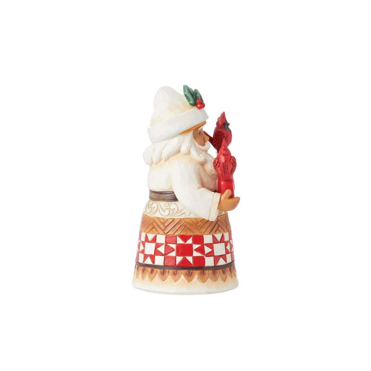 Jim Shore Heartwood Creek Pint Santa with JOY Sign Figurine