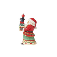 Jim Shore Heartwood Creek Pint Santa with Presents Figurine