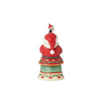 Jim Shore Heartwood Creek Pint Santa with Presents Figurine