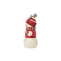 Jim Shore Heartwood Creek Nordic Noel Snowman with Hat