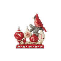 Jim Shore Heartwood Creek Nordic Noel Christmas Cardinal