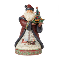 Holiday Manor Santa Sled, Jim Shore