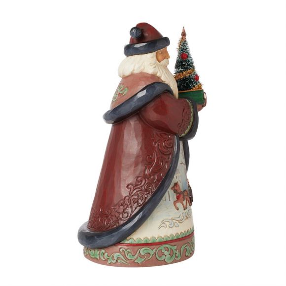 Holiday Manor Santa Sled, Jim Shore