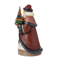 Jim Shore Heartwood Creek Holiday Manor Santa Sled