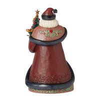 Jim Shore Heartwood Creek Holiday Manor Santa Sled