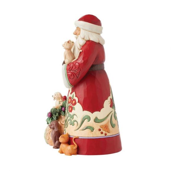 Santa with Pets, Jim Shore