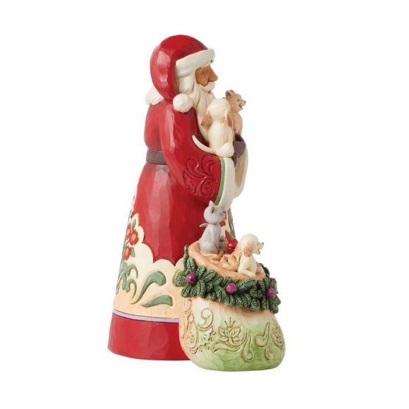 Santa with Pets, Jim Shore