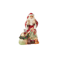 Jim Shore Heartwood Creek Santa with Pets