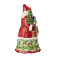 Jim Shore Heartwood Creek Santa with Gifts Bags