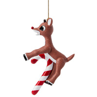 Studio Brands Rudolph Candy Cane Ornament