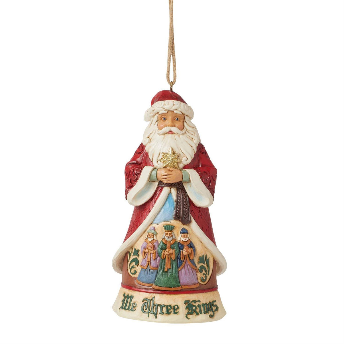 Jim Shore Heartwood Creek Song Series Santa We Three Kings Ornament