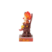 Jim Shore Heartwood Creek Heat Miser Sitting on Throne