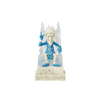 Jim Shore Heartwood Creek Snow Miser Sitting on Throne