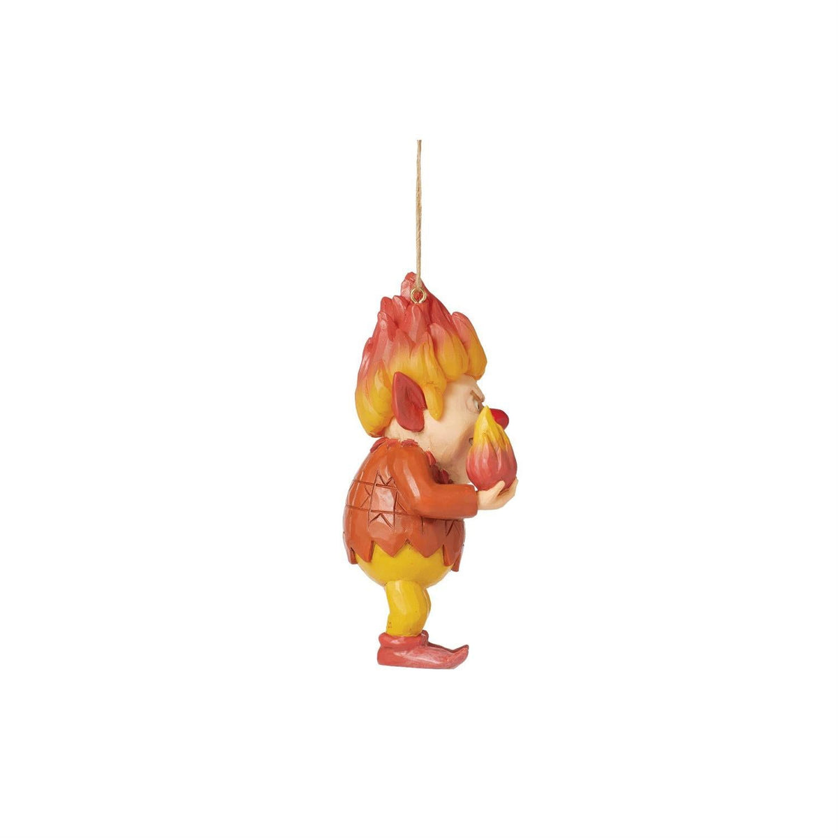 Jim Shore Heartwood Creek Heat Miser Holding Fire Ornament