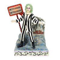 Jim Shore Beetlejuice Beetlejuice LED Sign & Gravest