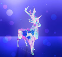Prism Holographic Deer Holographic Lit in Medium