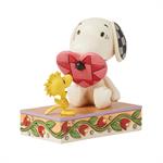 Snoopy with Nose Through Heart