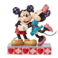 Mickey and Minnie Love Kisses Jim Shore Disney Traditions