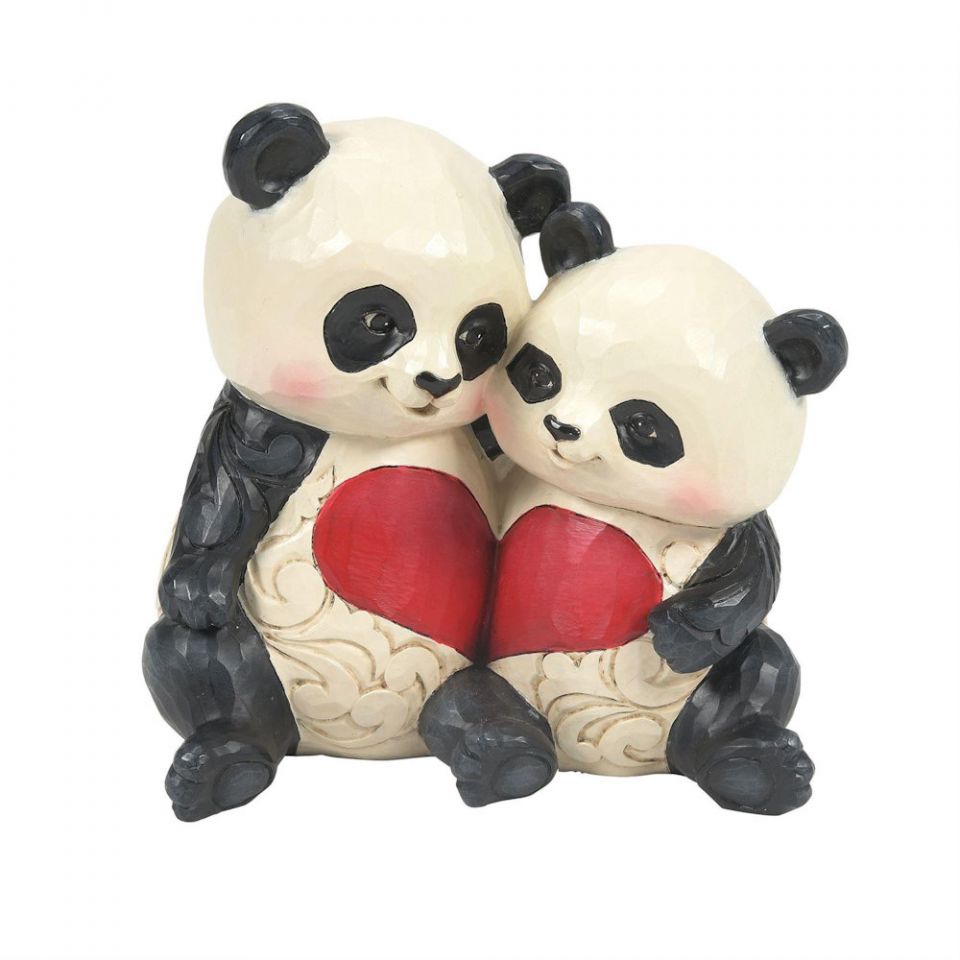 Panda Couple with Heart, Jim Shore