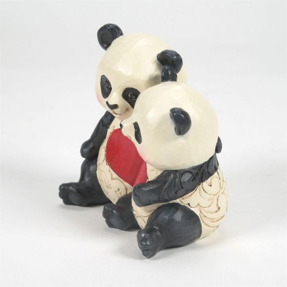 Panda Couple with Heart, Jim Shore