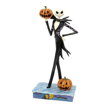 Jack Holding Pumpkin - Night Before Christmas