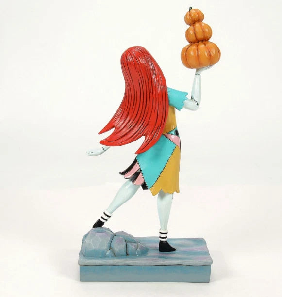 Sally with Pumpkins - Night Before Christmas