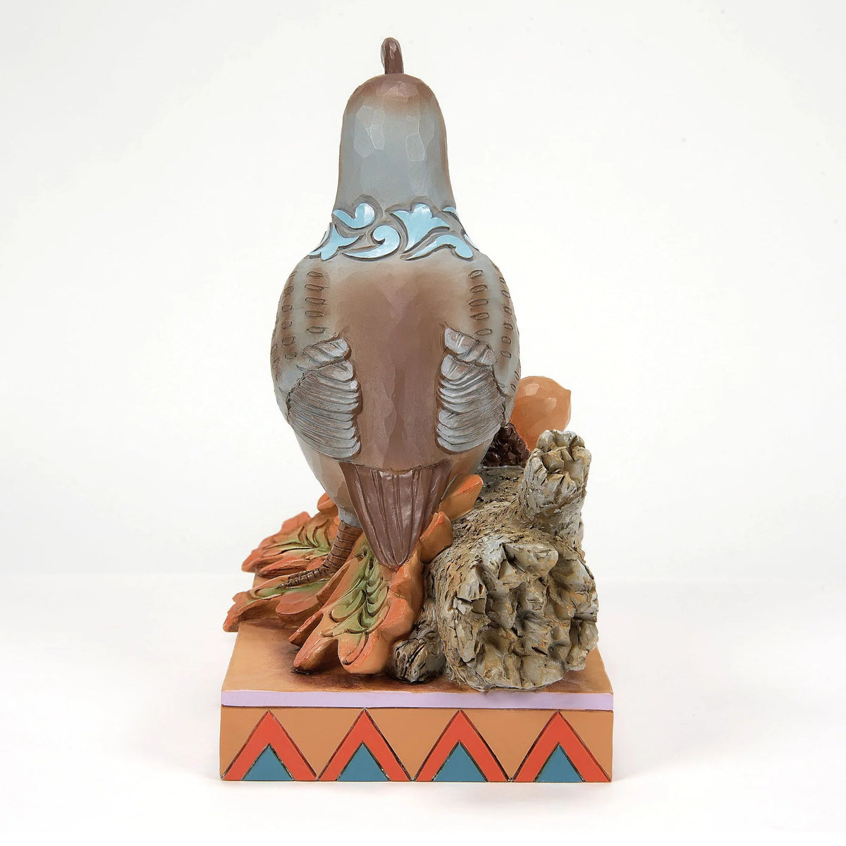 Quail Sitting on Leaves- Jim Shore