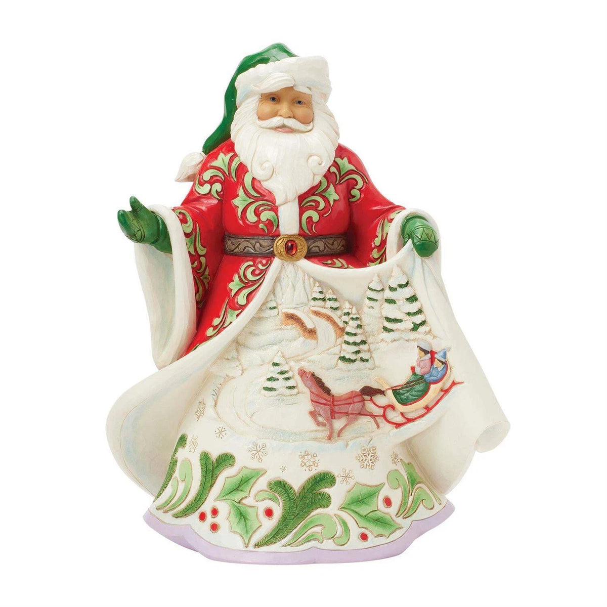 Santa Winter Scene Musical
