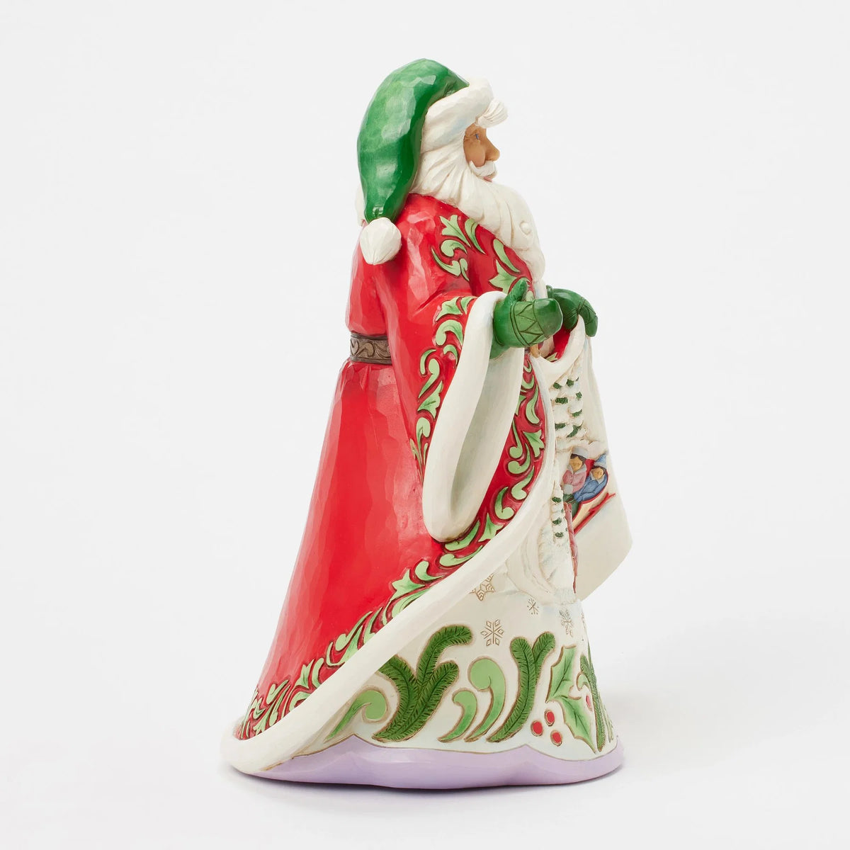 Santa Winter Scene Musical FE- Jim Shore