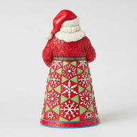 Santa Holding Mini Globe