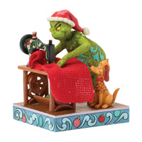 Grinch Sewing Santa Suit