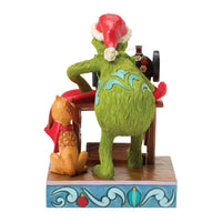 Grinch Sewing Santa Suit