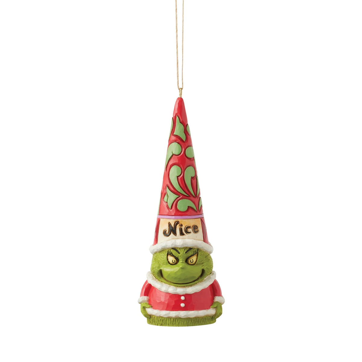 Grinch Naughty/Nice Gnome Ornament