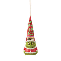 Grinch Naughty/Nice Gnome Ornament