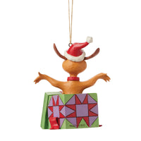 Max in Present Ornament