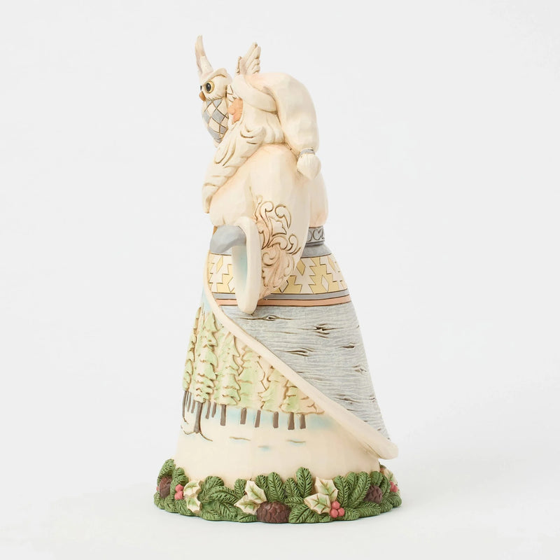 Woodland Santa with Owl