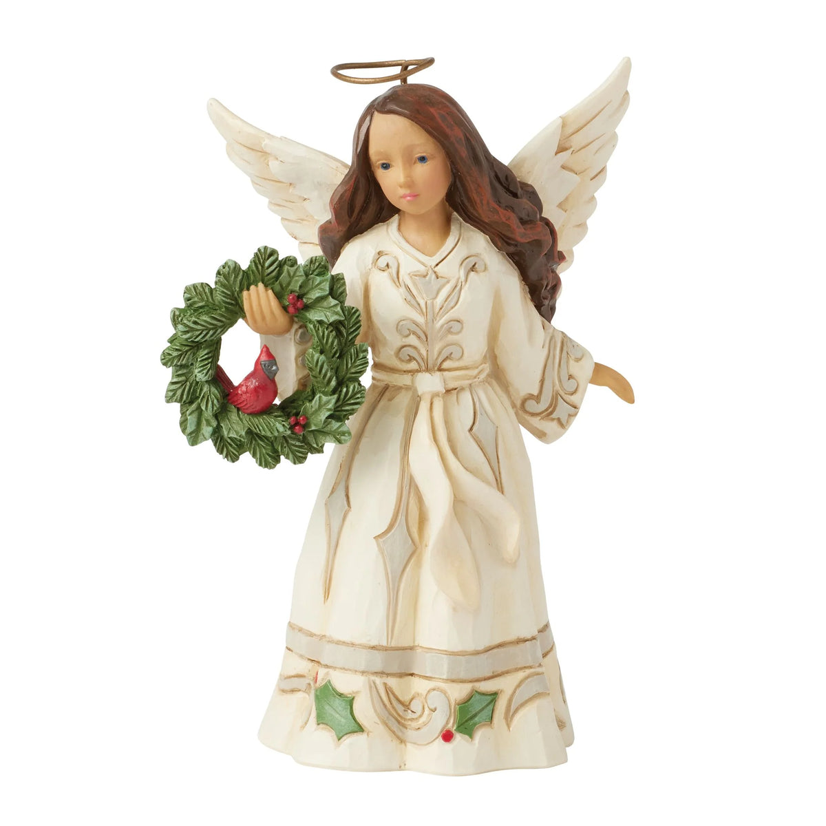 Woodland Angel with Cardinal