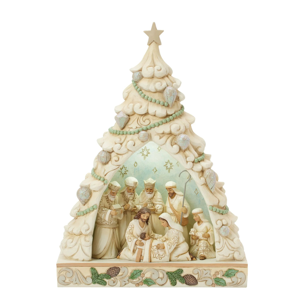 Woodland Tree Nativity Diorama