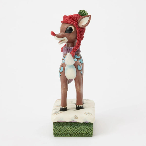 Rudolph with Knit Hat