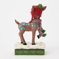 Rudolph with Knit Hat