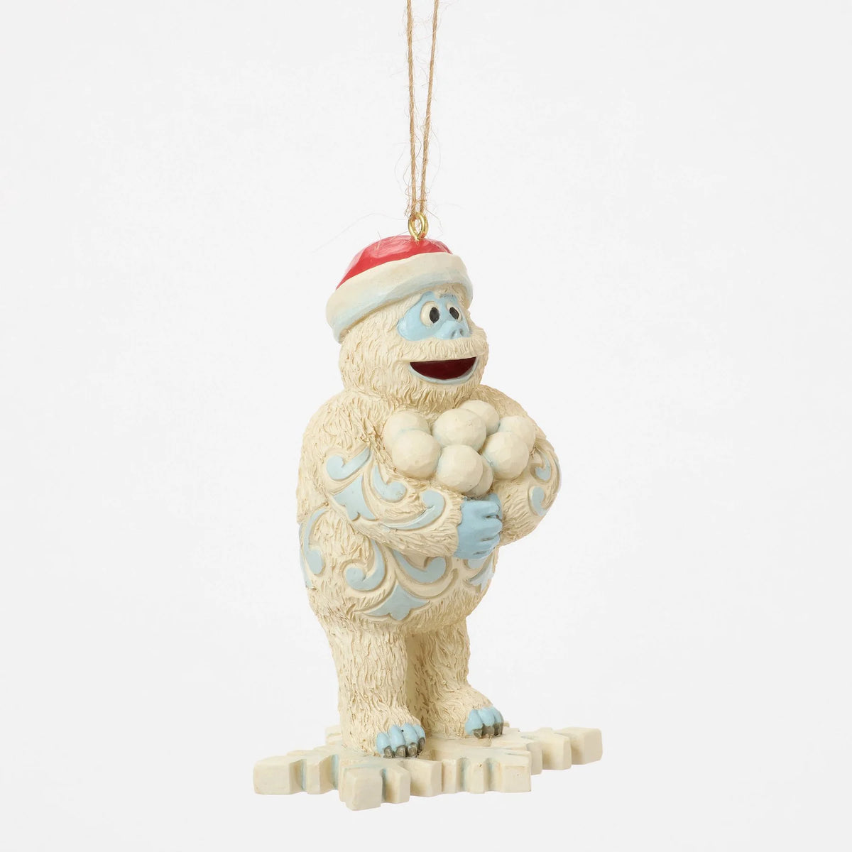 Bumble on Snowflake Ornament
