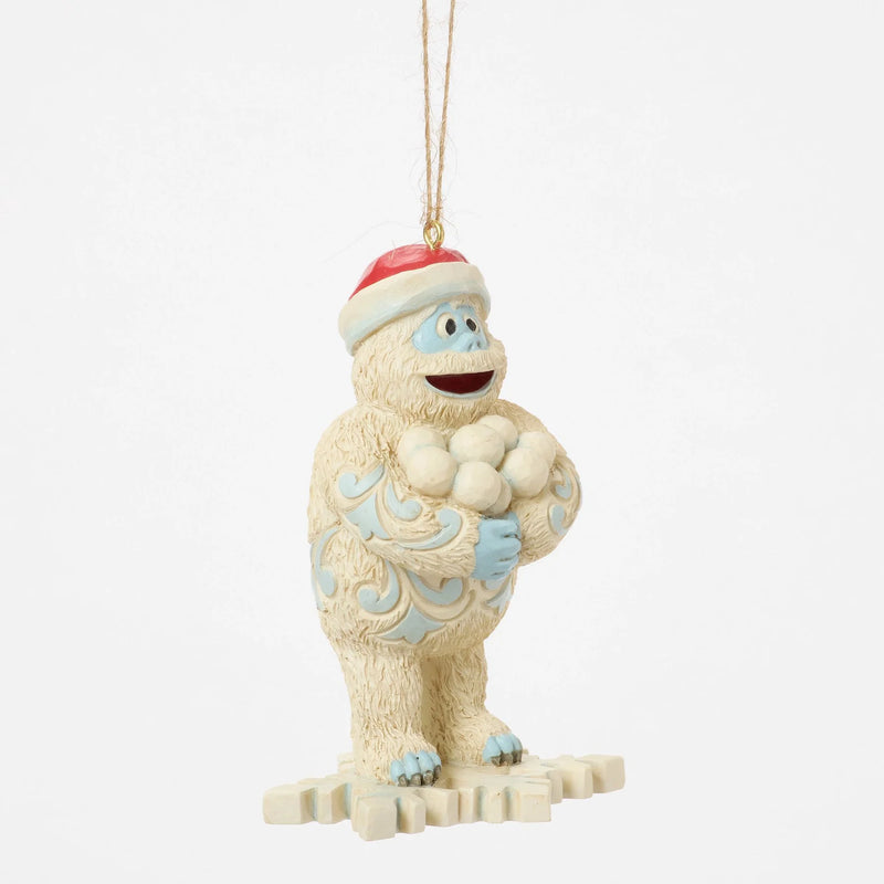 Bumble on Snowflake Ornament
