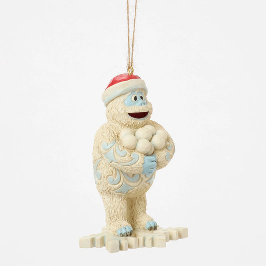 Bumble on Snowflake Ornament