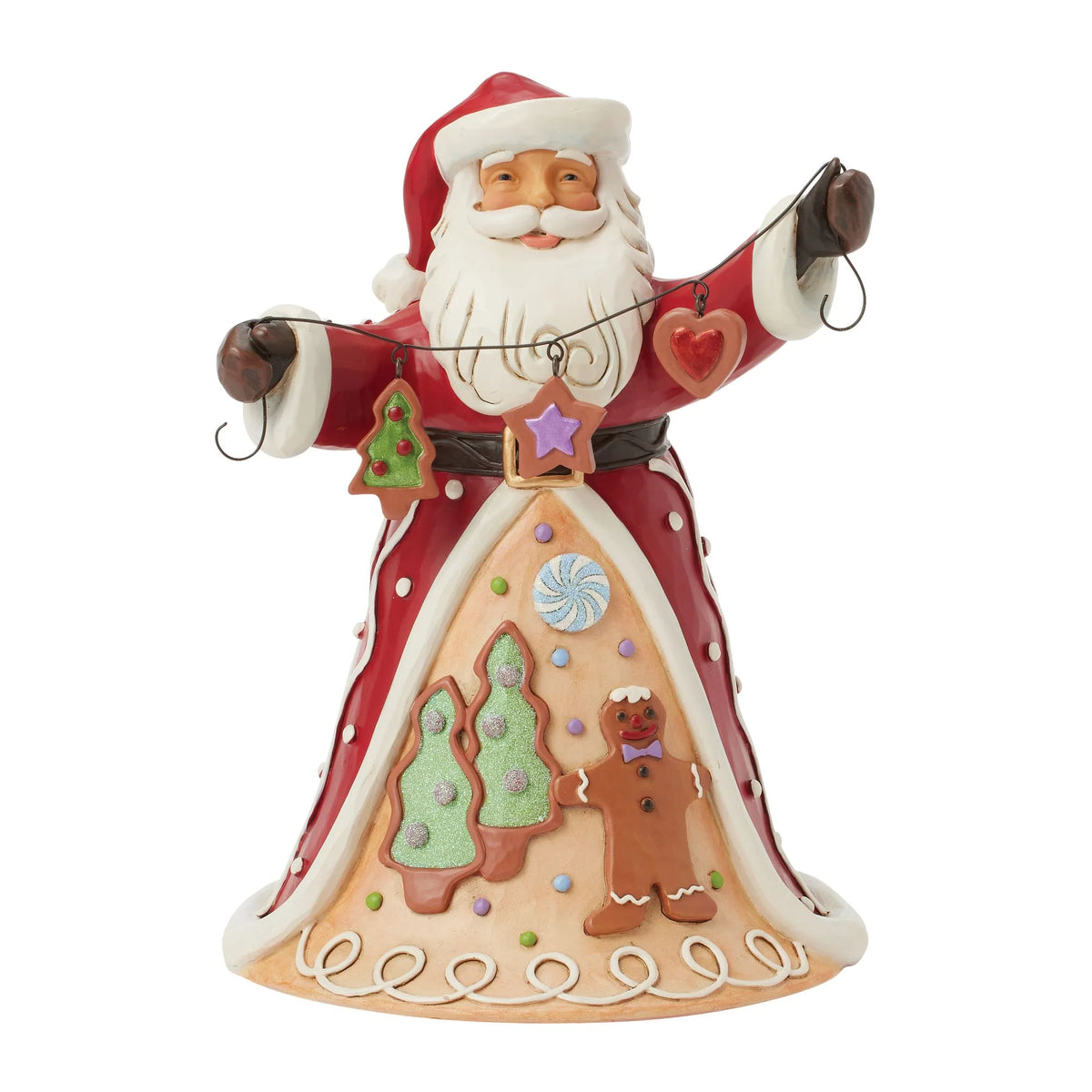 Gingerbread Santa Garland