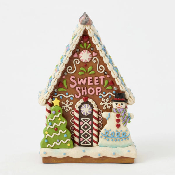 Gingerbread Sweet Shop LED Figurine