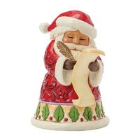 Santa with List Mini